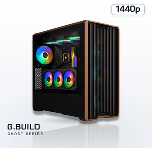 PCbuild G. BUILD Ghost 1440p · RTX 5060 Ti 16GB · AMD Ryzen 5 7600X Box · 32GB DDR5 · 1TB - Ryzen 5 7600X / RTX 5060 Ti / 32GB DDR5 / 1TB NVMe (GB-GHO-1440p-78199)