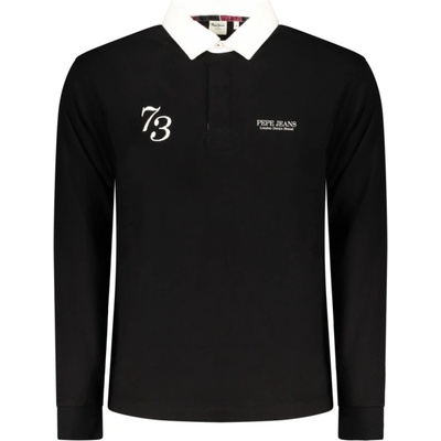 Pepe Jeans Мъжка риза с дълъг ръкав Polo PEPE JEANS, Размер XL, Цвят Черен (PM5400021CAMERON_NE999)