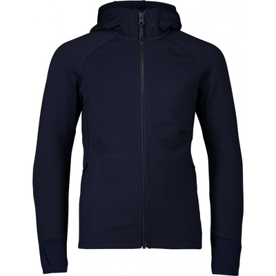 POC Merino Zip Hood Jr Turmaline Navy