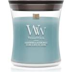 WoodWick Cedarwood & Ocean Moss ароматна свещ с дървен фитил 85 гр