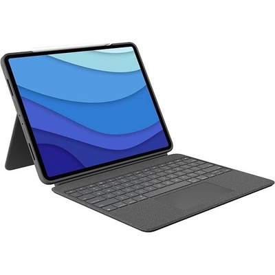 Logitech Combo Touch iPad 12,9 5. generácia sivá CZ + SK 920-010214_CZ sivá