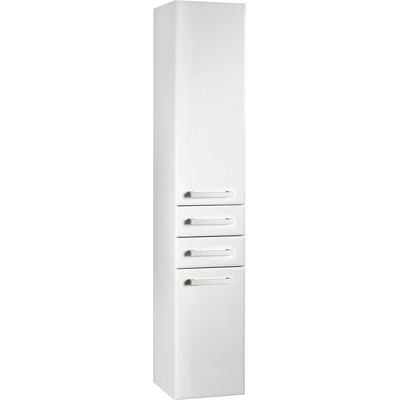 Aqualine VEGA Skrinka vysoká 35x184x31cm, biela