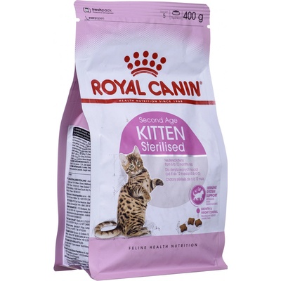 Royal Canin FHN Kitten Sterilised Dospělý Na ryby, Zeleninová 0,4 kg