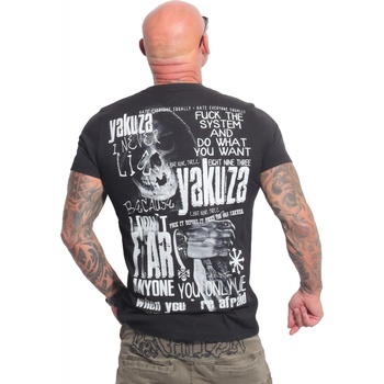 Yakuza pánske tričko Fear TSB 23036 čierne