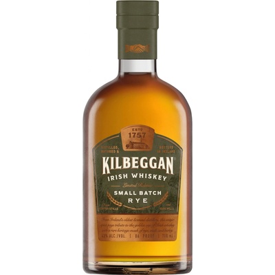 Kilbeggan Small Batch Rye 43% 0,7 l (čistá fľaša)