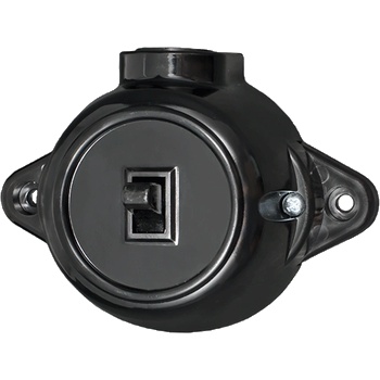 ELMARK Antique КЛЮЧ СХ. 6 10А 250v ЧЕРЕН (190198)