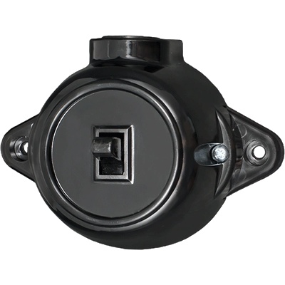 ELMARK Antique КЛЮЧ СХ. 6 10А 250v ЧЕРЕН (190198)