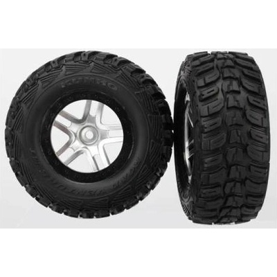 Traxxas колело 2.2/3.0", джанта SCT Split-Spoke сатенено-черен, гуми Kumho (2)