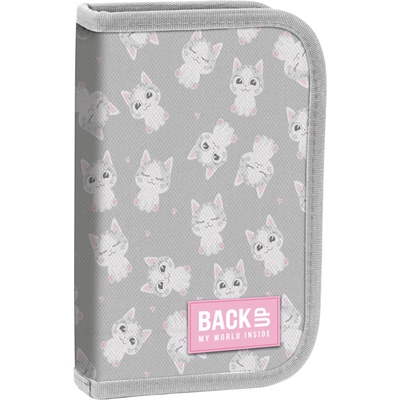 DERFORM Ученически несесер с пособия Derform BackUp - Kitty, 1 цип (88997)