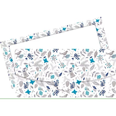 Luxusní obálka DL na peníze Vánoční 100x200 mm - 1ks
