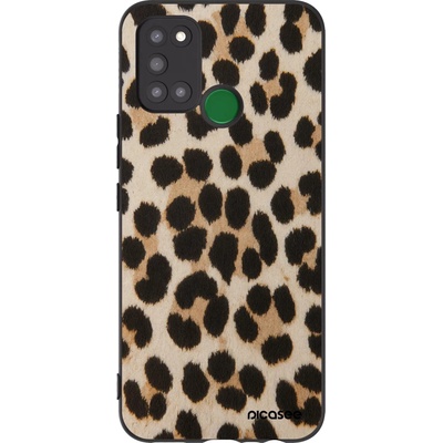 Picasee silikonový černý obal pro Realme 7i - Brown Tiger – Zboží Živě