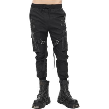 Image 1 of Devil fashion мъжки панталони DEVIL FASHION -Racing Into The Night, пънк, с капси - PT186