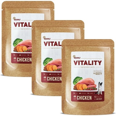 Akinu Vitality kuřecí 3 x 300 g