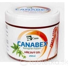 Dr.Cann Canabex konopné mazání hřejivý gel 250 ml