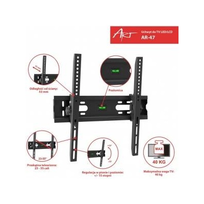 Art & Cuisine Bracket ART AR-47 (Wall, Tilt - 55
