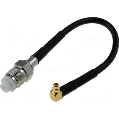 4CARMEDIA Adaptér GPS FME-A vidlice, MMCX-B vidlice 0,15m