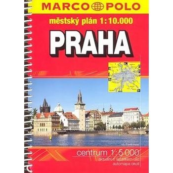 Městské atlasy Praha atlas MP 1:2 knižní