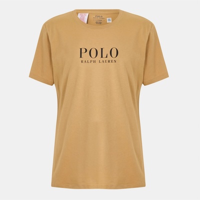 Ralph Lauren Тениска Polo Ralph Lauren Box Logo T-Shirt - Classic Camel