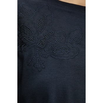 BOSS Памучна тениска boss в тъмносиньо 50541328 (50541328)