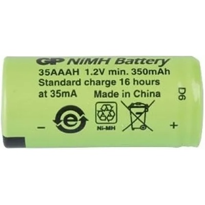 GP Batteries Акумулаторна батерия GP 35AAAH, 1/2 AAA, 1.2V, 350mAh, 1бр