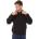 Giorgio Armani Суичър Emporio Armani Allover Lettering Hoodie - Black