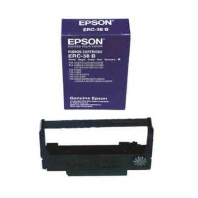 Epson ERC-38 Mini Printer Fabric Ribbon, Black мастилена лента за принтер Черен (C43S015374)