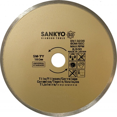 Sankyo diamantový kotúč 180 mm SM-7Y
