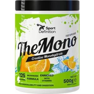 SportDefinition The Mono | Creatine Monohydrate Powder [500 грама] Портокал