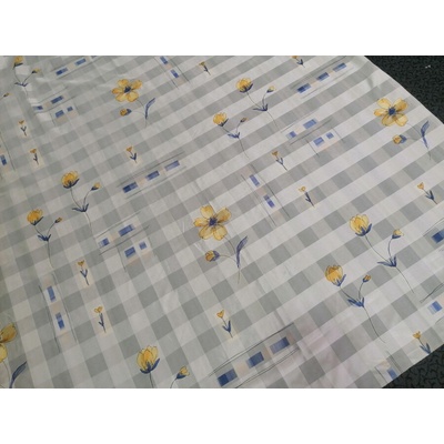 Záclona Voile šedo-zelená 150 cm