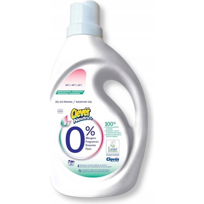 Clovin Gel na praní univerzální, hypoalergenní, pro barvy 1,56 l, 26 praní