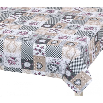 Brotex Ubrus patchwork love 140x200cm