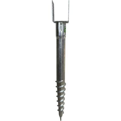 BAYOS Pevný vrut 600mm s patkou U; 100mm