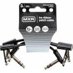Dunlop MXR DCISTR03R Ribbon TRS Cable 3 Pack 8 cm Ъглов - Ъглов Пач кабел (<![CDATA[3PDCISTR03R]]>)