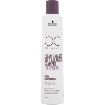 Schwarzkopf BC Bonacure Clean Balance Deep Cleansing Shampoo 1000 ml