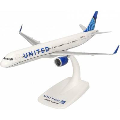 Herpa Airbus A321 271NX United Airlines 2019s Colors Snap Fit 1:200