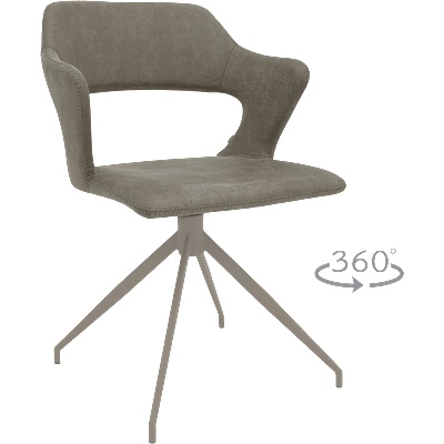 Carmen Трапезен стол rapla 1 - сив 108 (3532251)