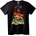 NOONEBRAND Тениска Saint Seiya Зодиак Лъв - S, Black