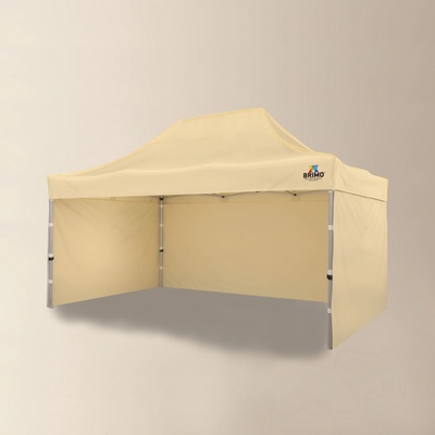 Brimo Promo stánok Premium Alu 3 x 4,5 m béžový