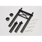  Body mount, rear/ body mount posts, front (2)/body washer, r, TRX7315 (TRX7315)
