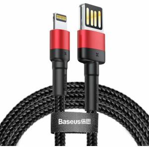 Baseus Кабел за данни Baseus Cafule, Lightning, 1.0m, Черен - 40478