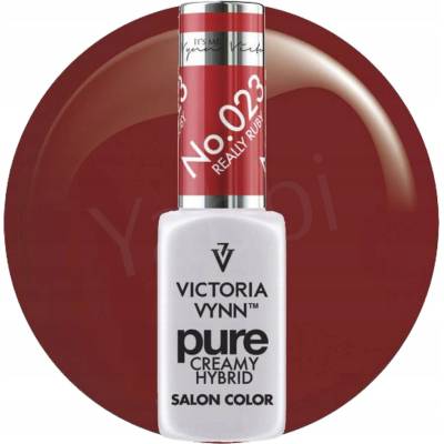 Hybridní lak Victoria Vynn Pure Creamy Hybrid 023 Really Ruby 8 ml