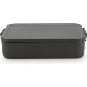 Brabantia Кутия за обяд Brabantia Make&Take 2L, Dark Grey (1006287)