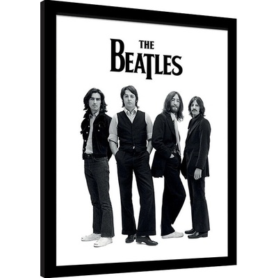 Rámovaný Obraz - The Beatles - Title, 34.3 x 44.5 cm