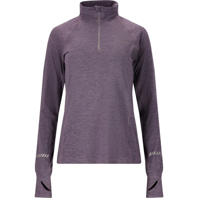 ENDURANCE Дамска тениска ENDURANCE Women's Canna V2.0 Melange Midlayer Running shirt - Graystone - размер 36 (EU) (916-4750-0212)