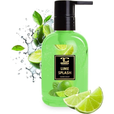 Dedra přírodní šetrné tekuté mýdlo s glycerinem Lime Splash 310 ml