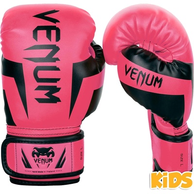 Venum Elite boxing gloves kids - exclusive fluo l