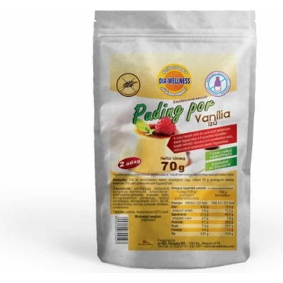 Dia Wellness Vanilkový puding bez cukru so sladidlami 70 g
