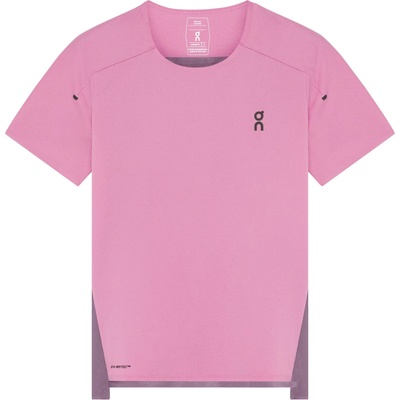 On Дамска тениска On Women's Performance-T Running shirt - Sakura / Dewberry - размер XS (916-1290-1011)