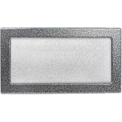 Ventishop 170 x 370 černostříbrná