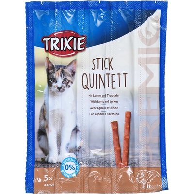 Trixie Premio Stick Quintett tyčinky jahňacie morka 5 x 5 g
